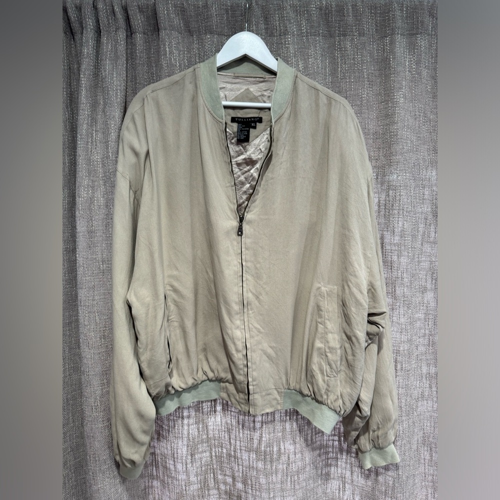 Tulliano silk jacket XL